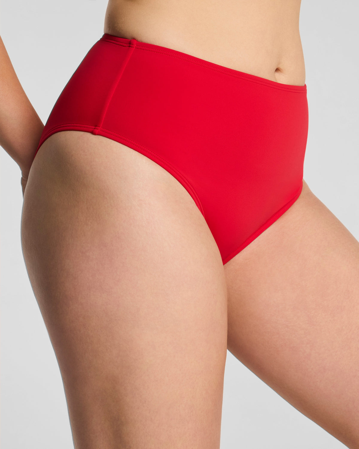 SPANXshape™ Swim Hi-Rise Bikini Bottom | SPANX® Red