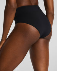 SPANXshape™ Swim Ultra Hi-Rise Bikini Bottom | Very Black