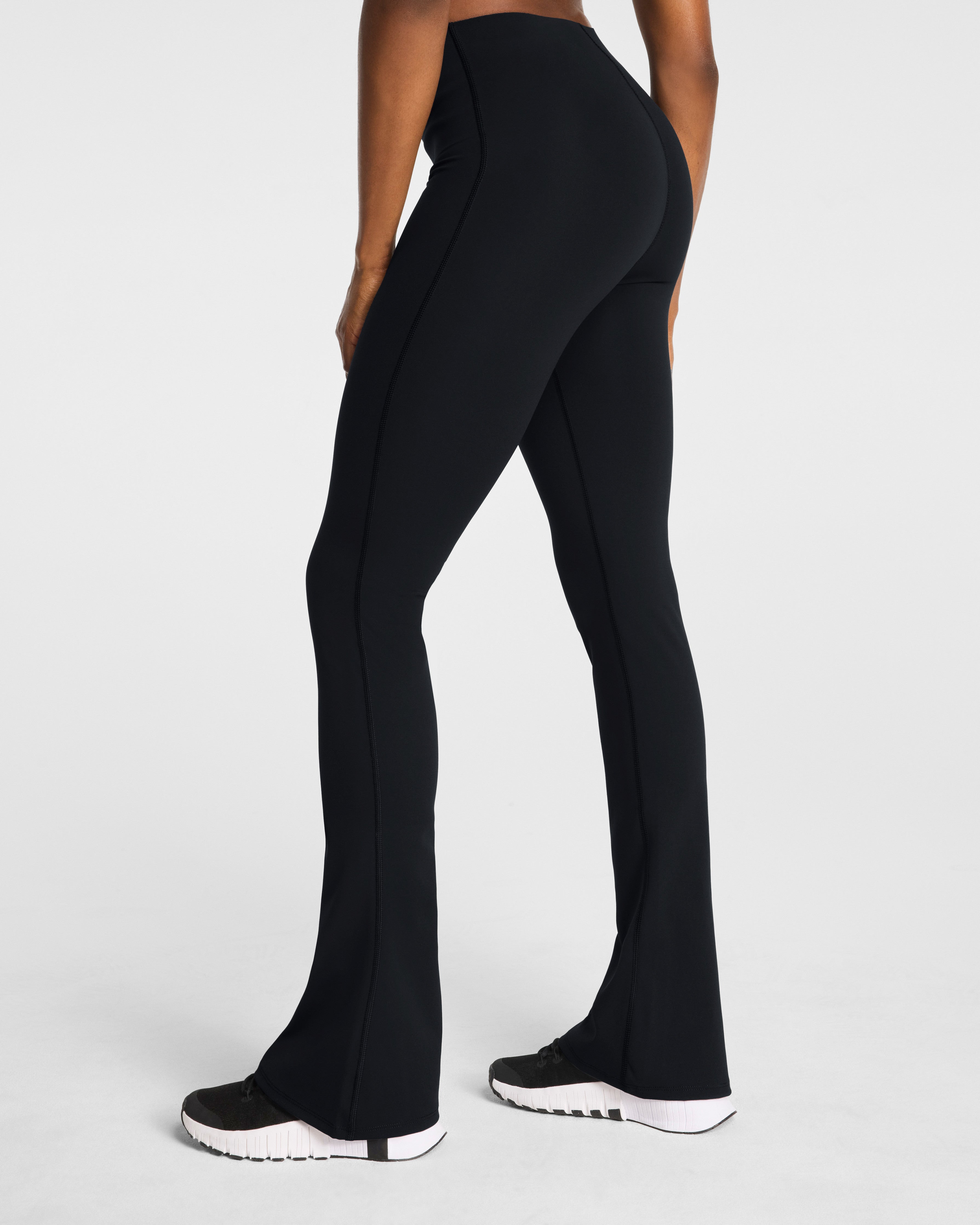 SPANXshape™ BodyLine Micro Flare Pant with Full-Tummy Compression | Very Black