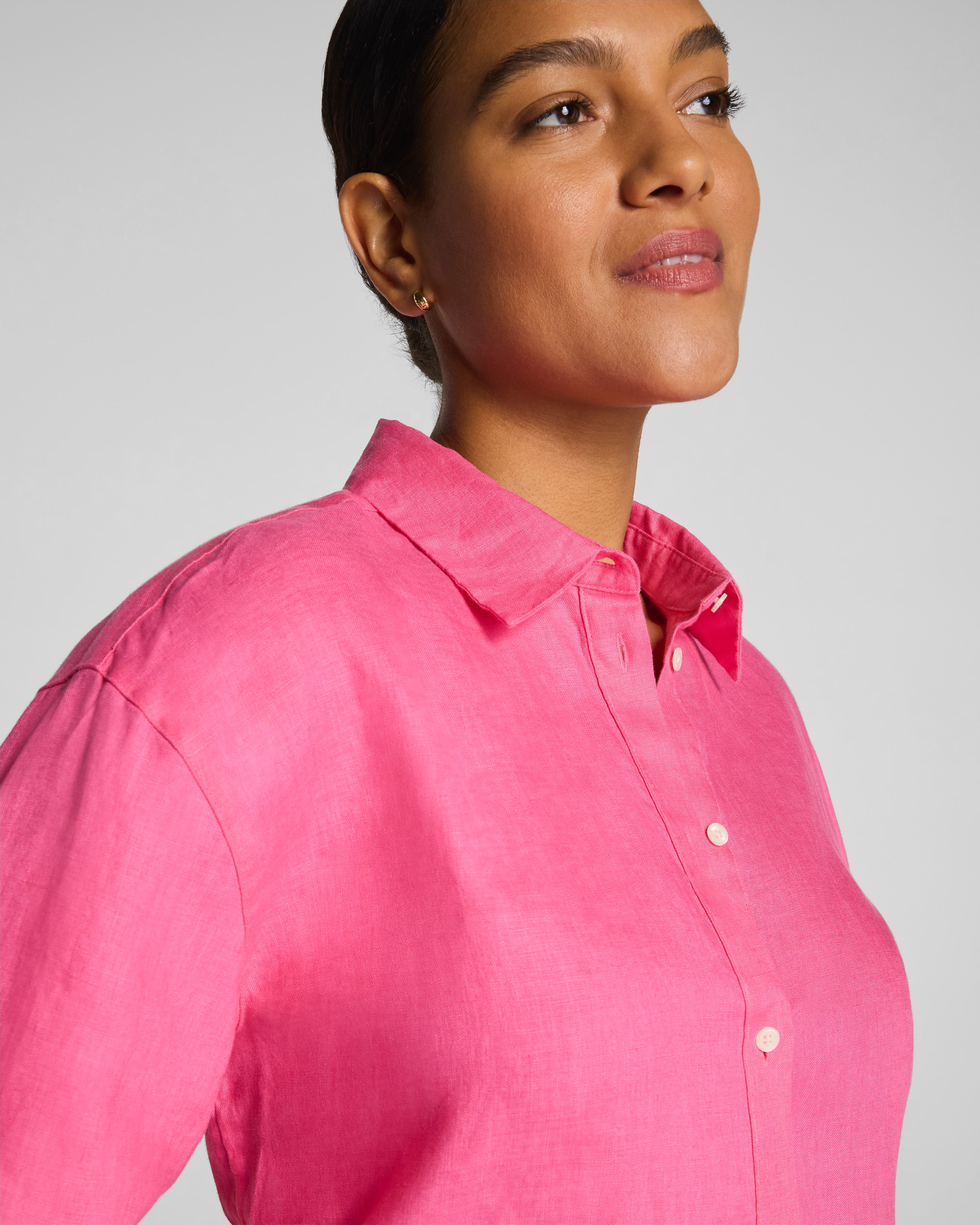 SPANX® Beach Button Down | Hibiscus