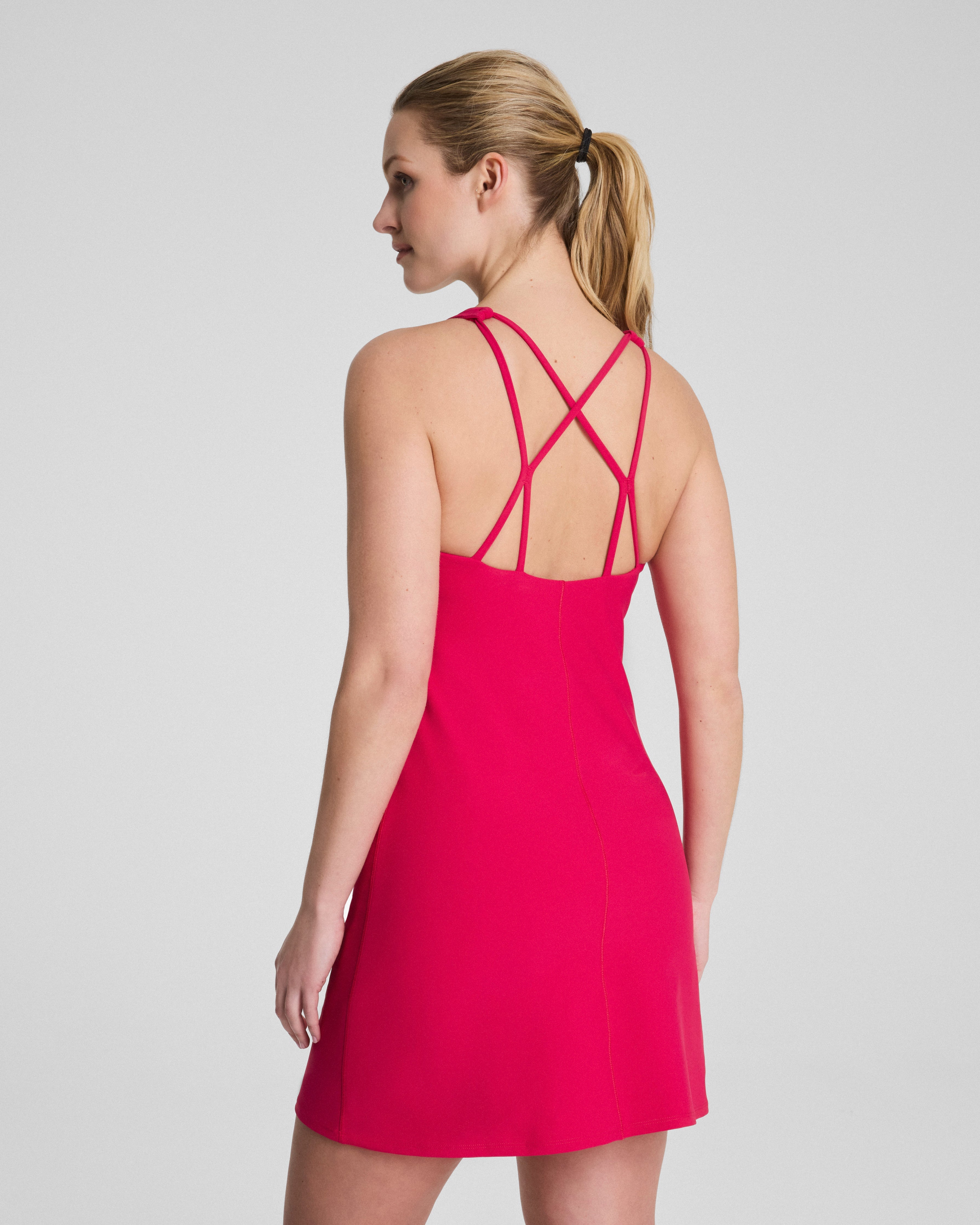 SPANXshape™ BoostUp Strappy Back Dress | Fuchsia