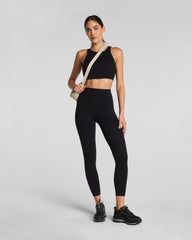 SPANX® CurveTheory Open Back Sports Bra | Very Black