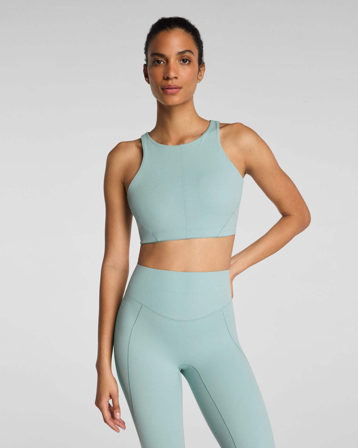 SPANX® CurveTheory Open Back Sports Bra | Wave