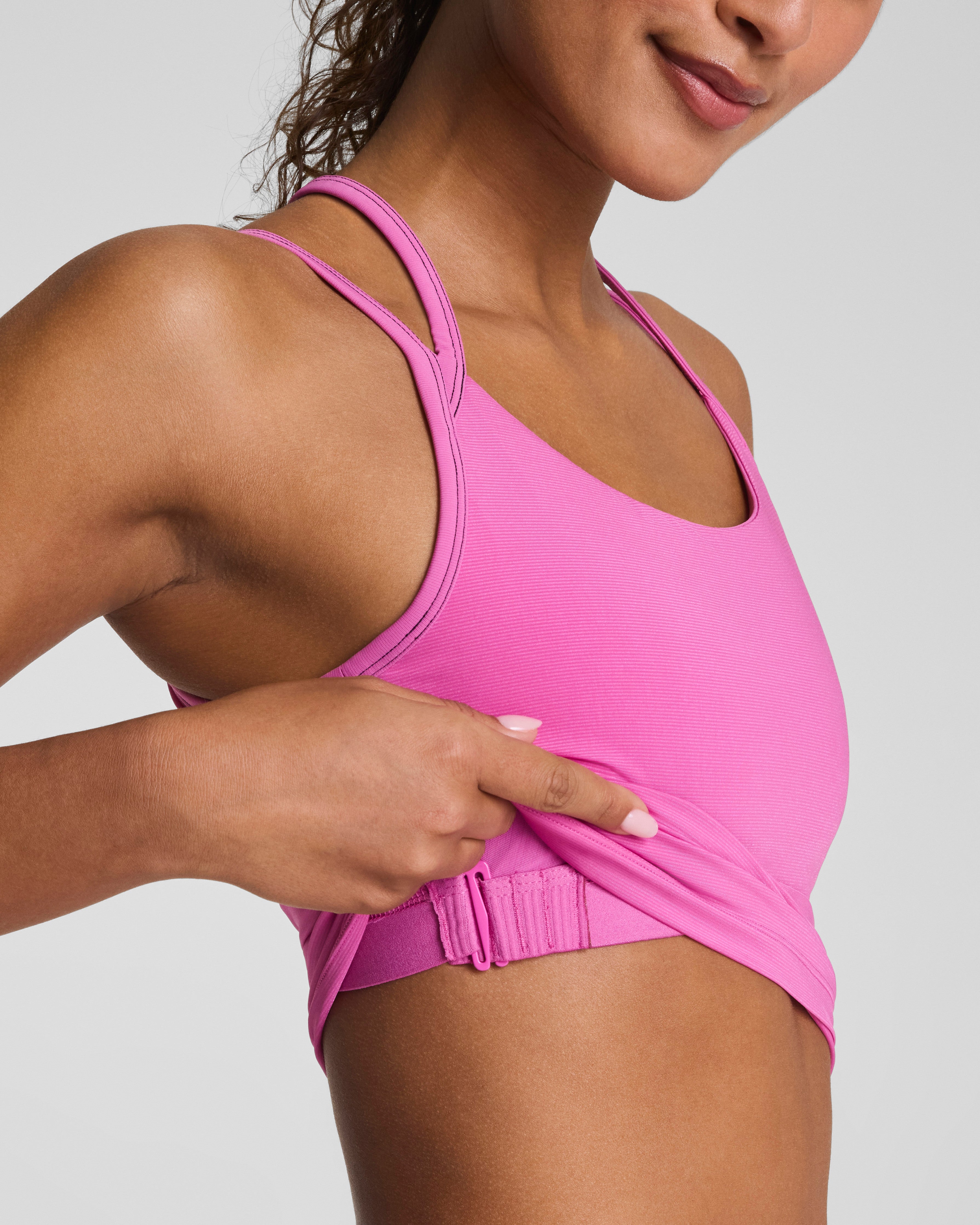 SPANX® BoostUp Scoop Neck Shelf Tank with StayCool Tech | Aurora