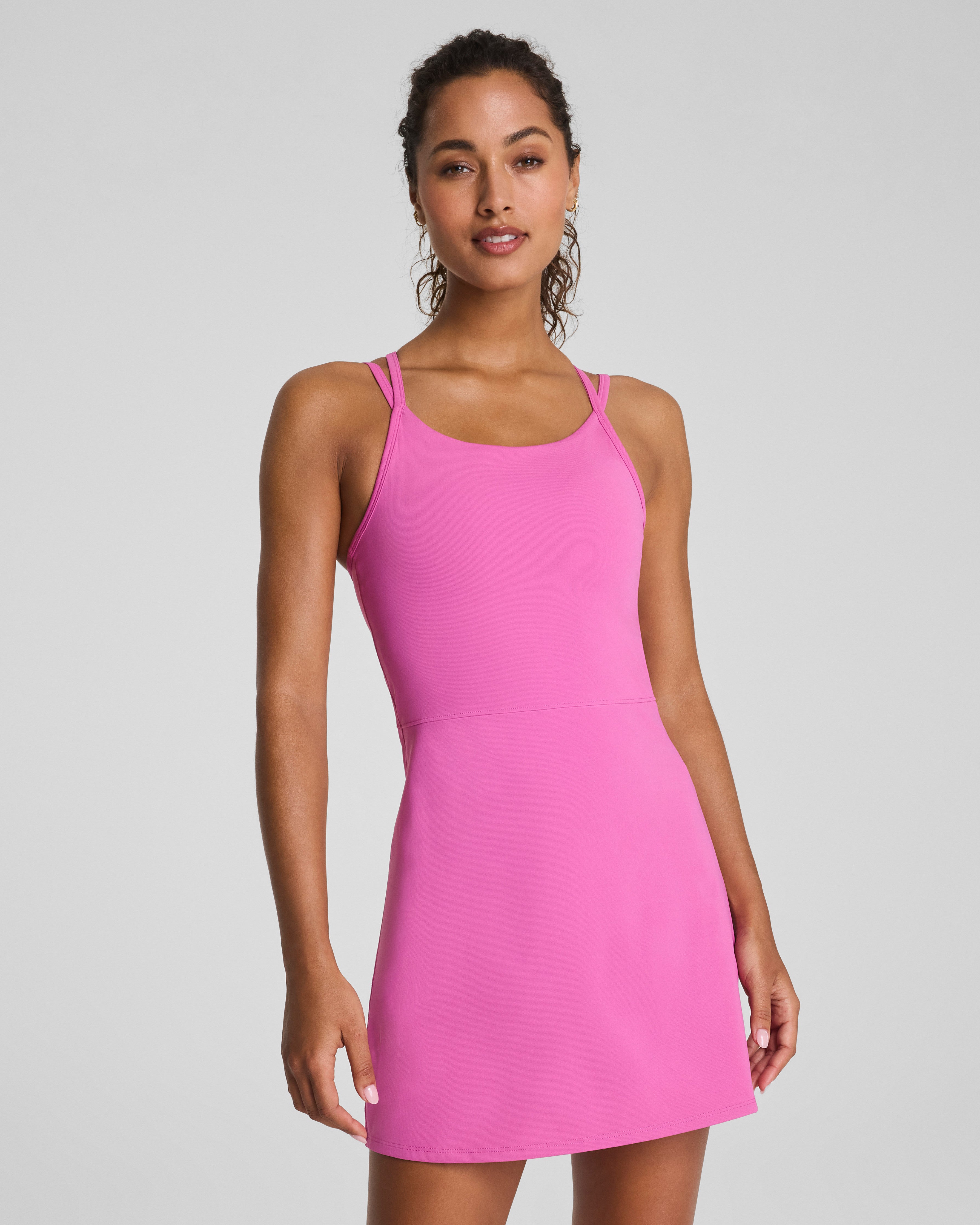 SPANXshape™ BoostUp Scoop Neck Dress with StayCool Tech | Aurora