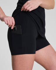 SPANXshape™ BoostUp Scoop Neck Dress with StayCool Tech | Very Black