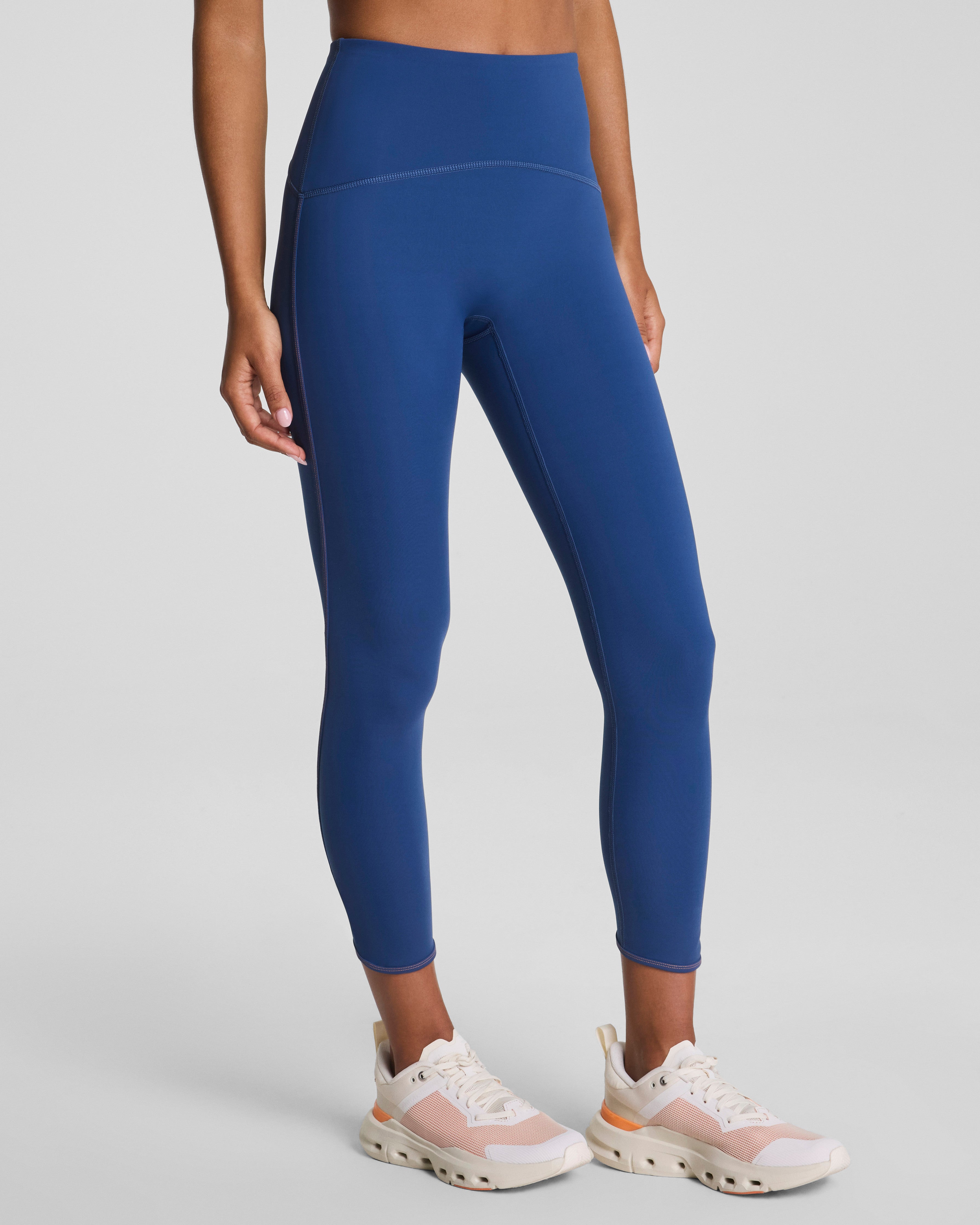 SPANXshape™ Booty Boost® 7/8 Leggings with StayCool Tech | Faded Indigo