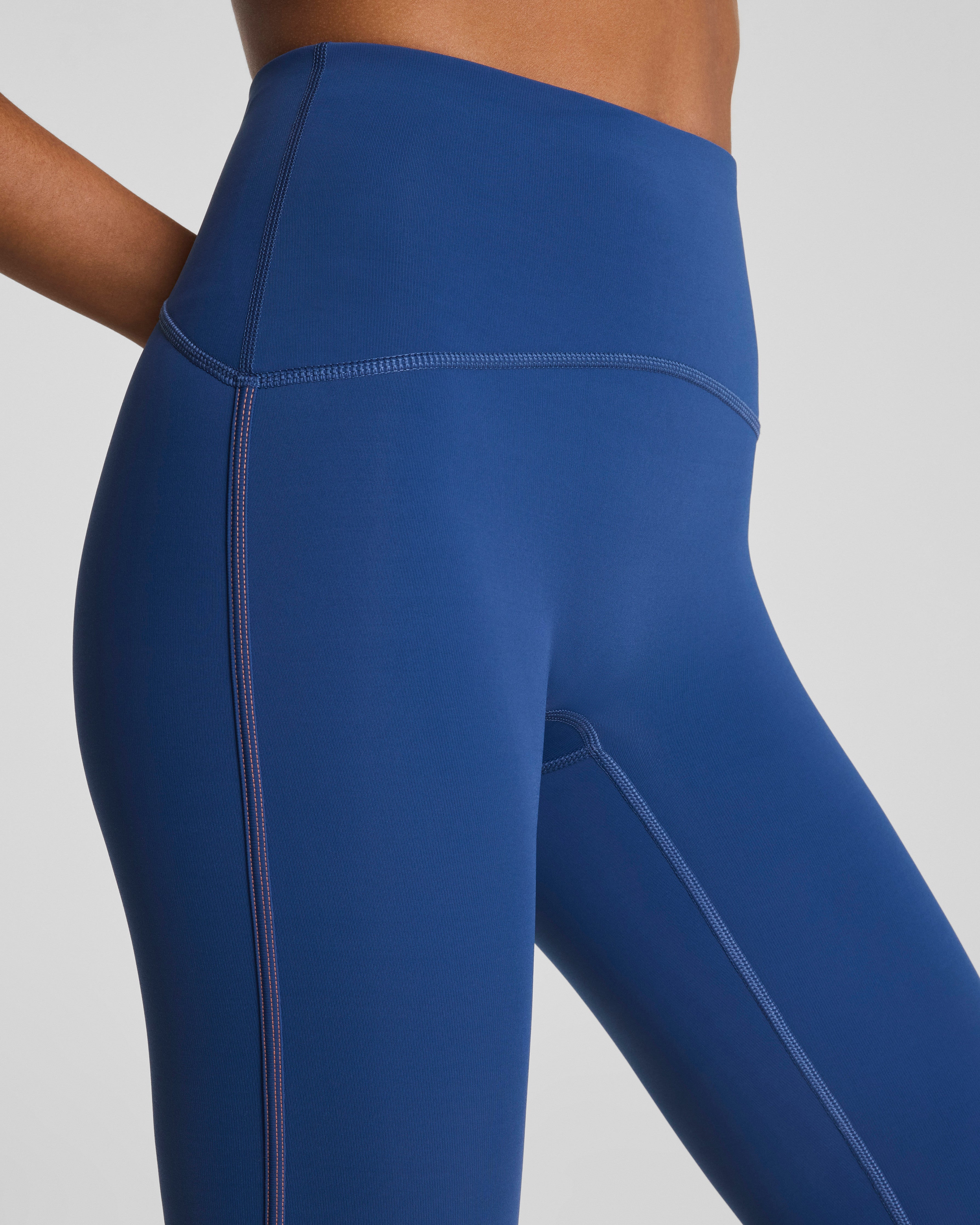 SPANXshape™ Booty Boost® 7/8 Leggings with StayCool Tech | Faded Indigo