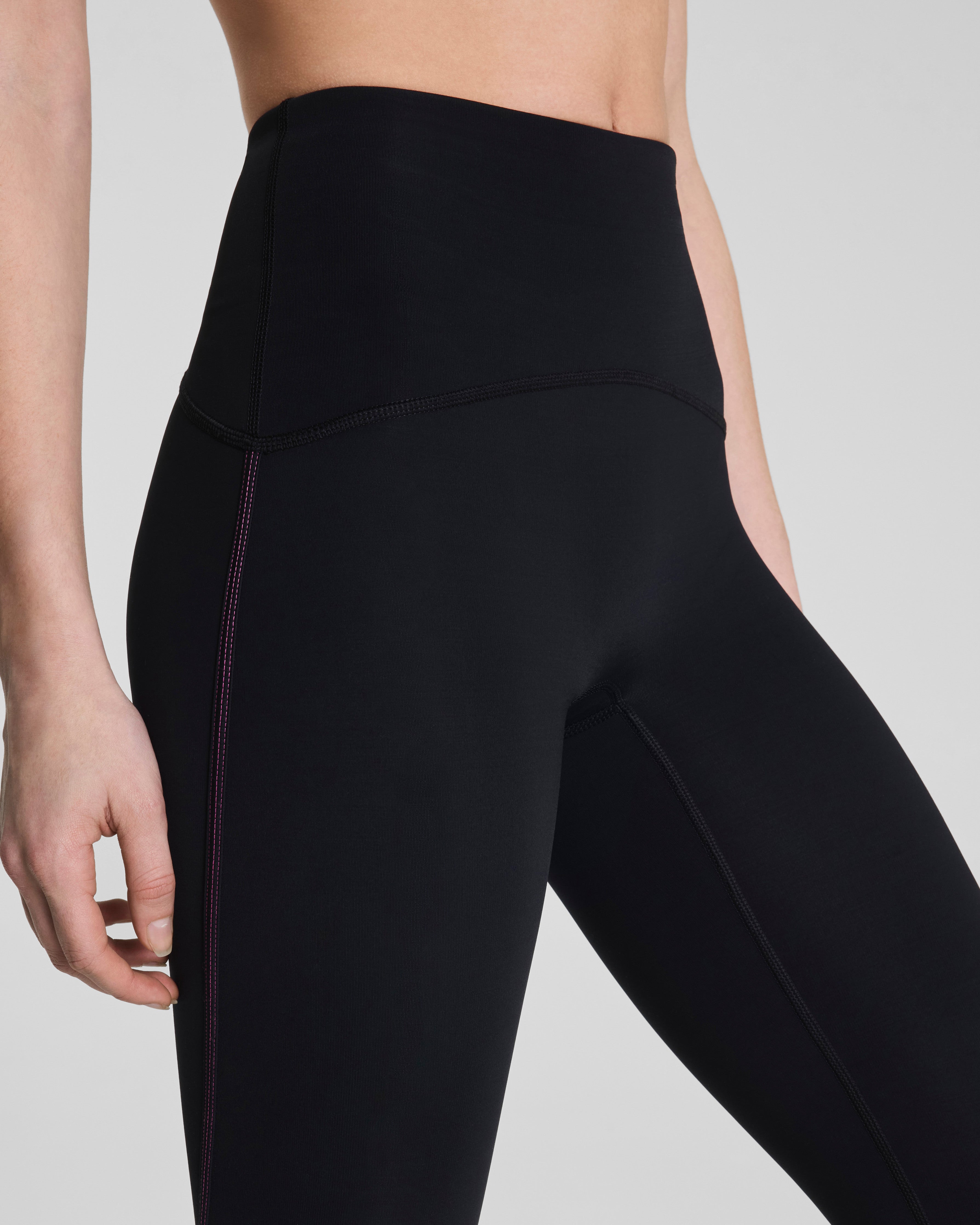 SPANXshape™ Booty Boost® 7/8 Leggings with StayCool Tech | Very Black