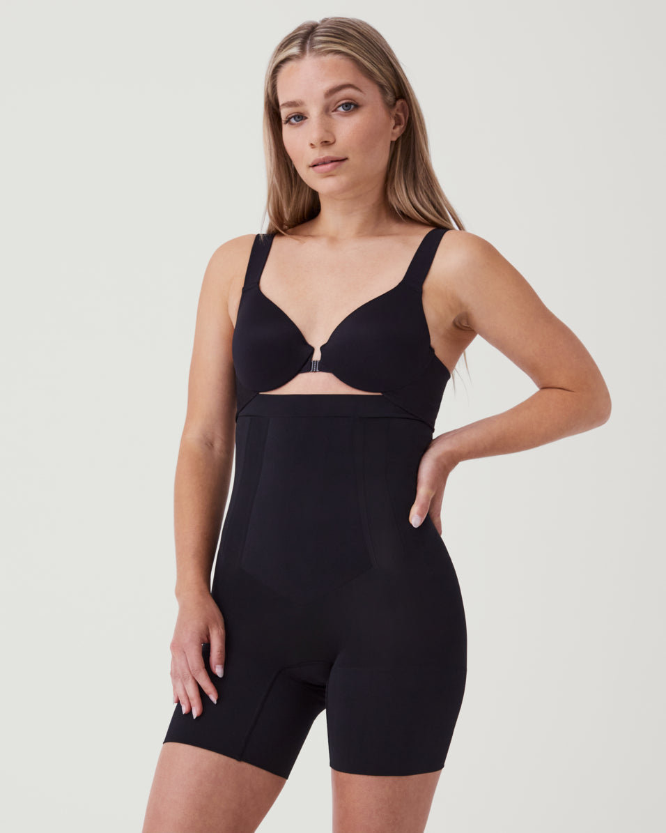 SPANXsculpt™ OnCore High-Waisted Mid-Thigh Short | Very Black
