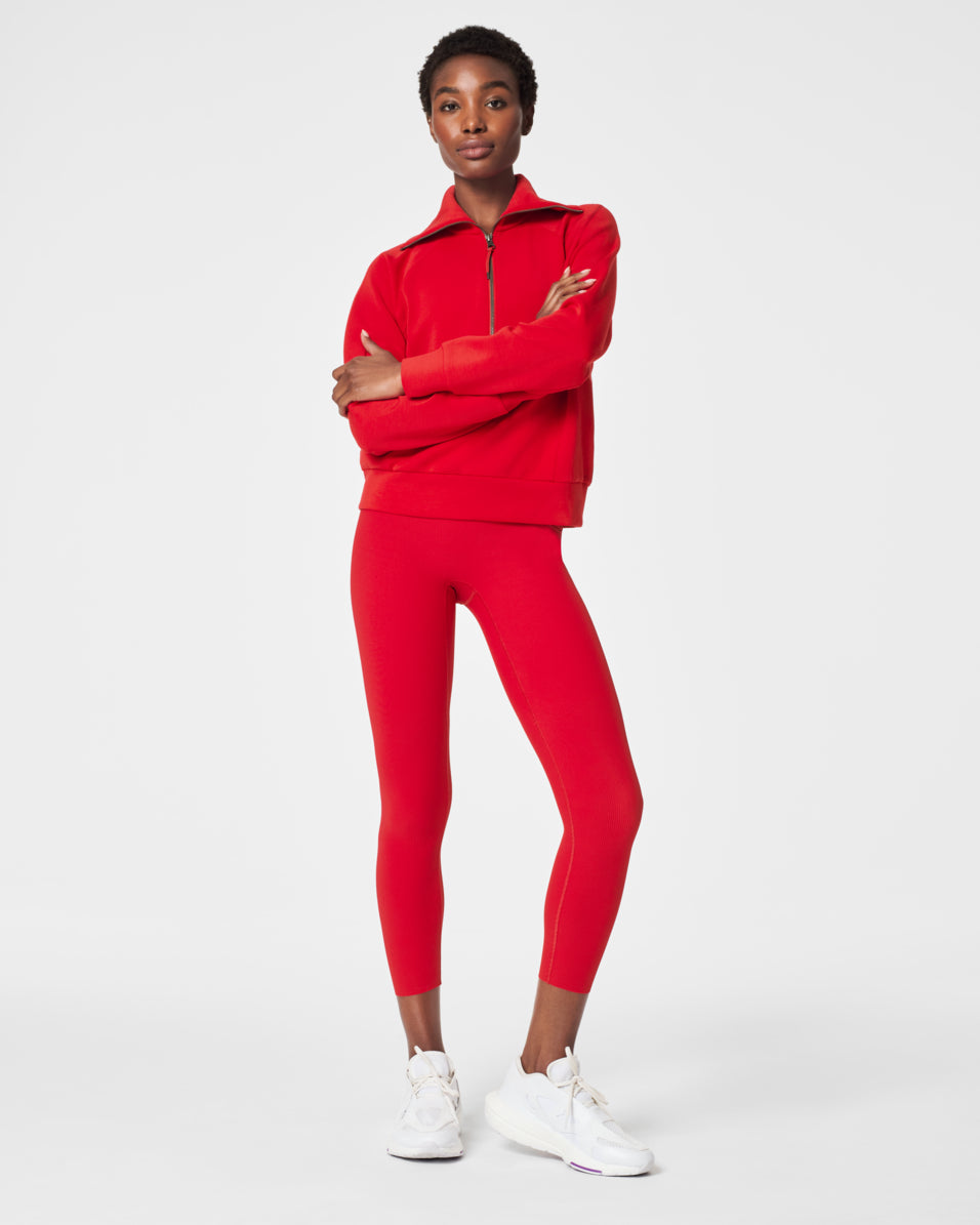 SPANX AirEssentials® Half Zip | SPANX® Red